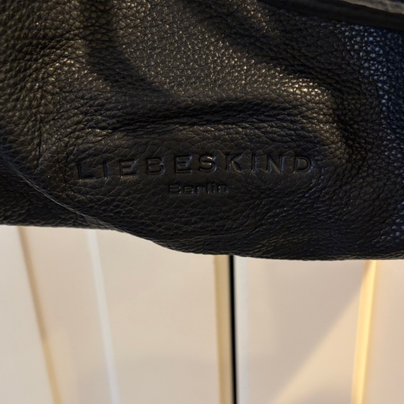 Liebeskind Black Leather Backpack - Picture 2 of 7